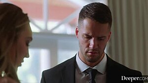 i watched deeper kendra sunderland and milf brandi love share a cock in this intense threesome