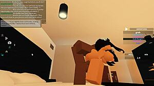 Overwhelmed by intense emotions during anal and big black cock in roblox porn.