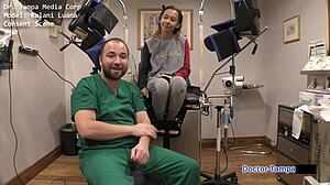 Dr. Tampa's backstage cash session with teen Kalani Luana in Florida