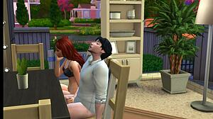 Sexy Redhead and Newly Married Affair