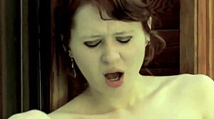 Russian tattooed girl enjoys toys and fingering