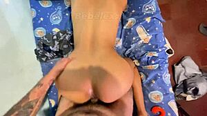 Girl Gets Punished Roughly in the Garage for Stealing!