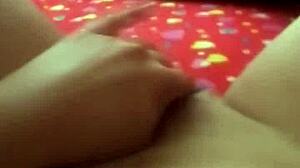 Stranger's video call leads to her intense masturbation session