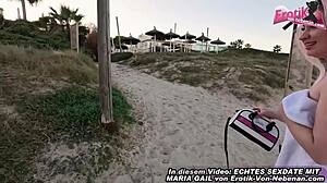 Deutsche touristin picked up for anal sex on Mallorca 😏