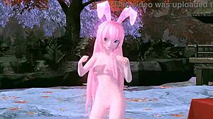 Megurine Luka Single Red Leaf Project Diva Nude Mod Full Nude