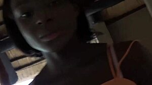 Big Tits African Gf Gets Rough Anal Fucking By Huge Cock Bf