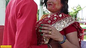 Village Boudi Begs for Deep Pussy Creampie