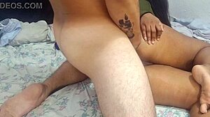 Brazilian ebony amateurs get rough anal fucking with big asses and monster cocks.