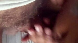Good neck ebony milf sucking cock