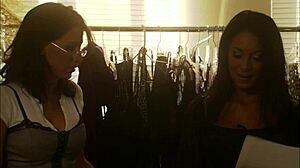 Lesbo Fuck Over the Rain