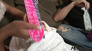 Mofozo Com - Hot Blonde Gets A Creampie As A Present