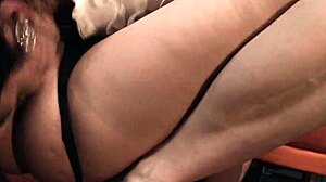 Does brunette mom rayveness enjoy experienced mandy more's anal fingering in bed?