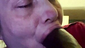 Making my big guy happy with deepthroat