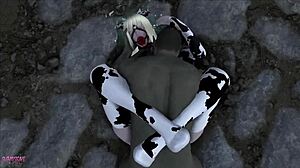 Elfs & Orcs In Fantasy Bondage Adventure