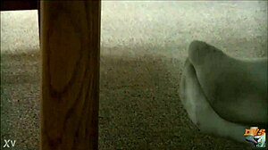 dirty socks in candid hidden fetish scene