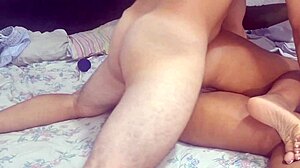 Brazilian ebony amateurs get rough anal fucking with big asses and monster cocks.