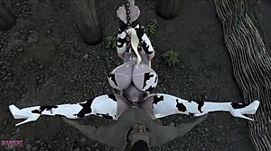 Elfs & Orcs In Fantasy Bondage Adventure