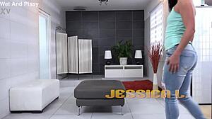 Jessica Lincoln in wet and piss play, intriguing and extreme