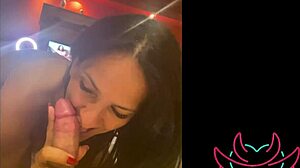 Gozada on Natural Tits of Milf in Cumshot, Blowjob, Monster Cock