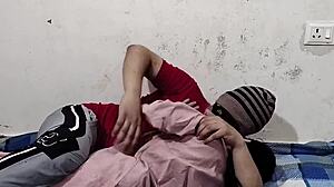 desi indian muslim girlfriend fucked hard in bathroom?