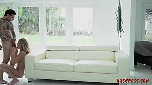 adira allure is no wall flower for sure, showing off her tattooed body