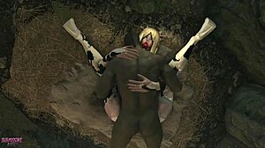 Elfs & Orcs In Fantasy Bondage Adventure