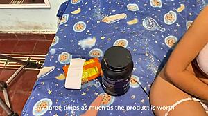 Girl Gets Punished Roughly in the Garage for Stealing!