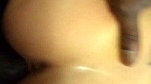 big black cock fills creamy pussy in interracial story