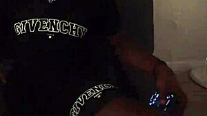 Natural monster booty bitch gets her cheeks clapped