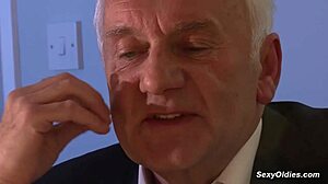 Huge Fake Tits Brunette British Milf Gets Intensely Fucked in Boots and Submission