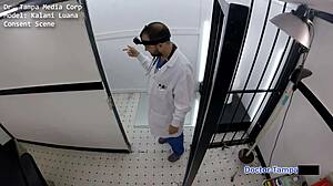 Dr. Tampa's backstage cash session with teen Kalani Luana in Florida