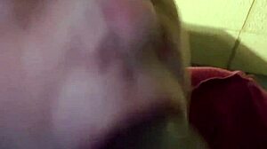 Making my big guy happy with deepthroat