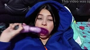 hot babysitter with huge tits craved my cock