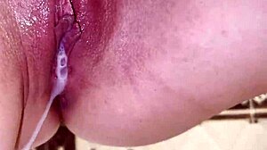 compilation creampie close-up douching beautiful pussy pov