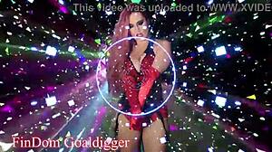 Become slut girl in bimbo costumes crossdressing fantasy fucking rabbit toy