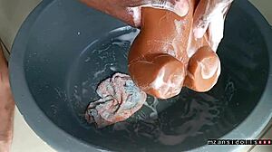 Sexdoll gets creampie backstage!