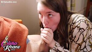 British Teen Sucks Older Stranger