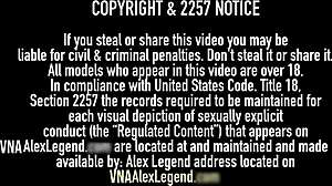 WATCH Alex Legend CUM on Lily Lane's PERFECT TITS!