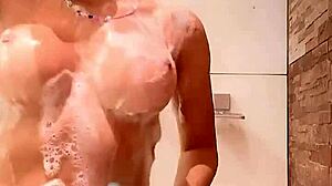Hotwife takes bath and films it!