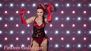 Become slut girl in bimbo costumes crossdressing fantasy fucking rabbit toy