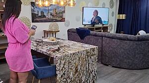 My Stepmother Teaches Me How To Fuck My Boyfriend Intensely.