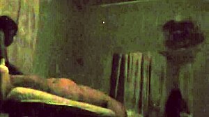 I got caught during an ebony massage therapy session that turned interracial on camera
