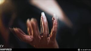 cute blonde mesmerized into slave submission by hot lesbian vampire?