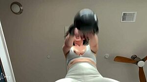 Watch me tease you during my workout, beta boy