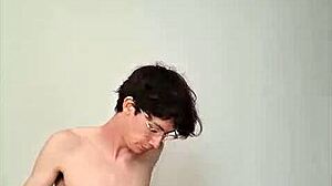 Horny Skinny Teen Masturbates on Sunny Bed