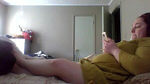 wife asks, 'want me to teach you how to fold clothes while i ride?'