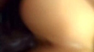 big black cock fills creamy pussy in interracial story