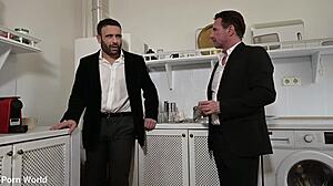 Nympho teacher Sasha Sparrow's wild DP with students