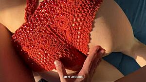 hot stepmom gets intense morning sex bent over for big cock creampie