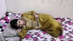 hot porn video of real desi couple having romantic sex after marriage